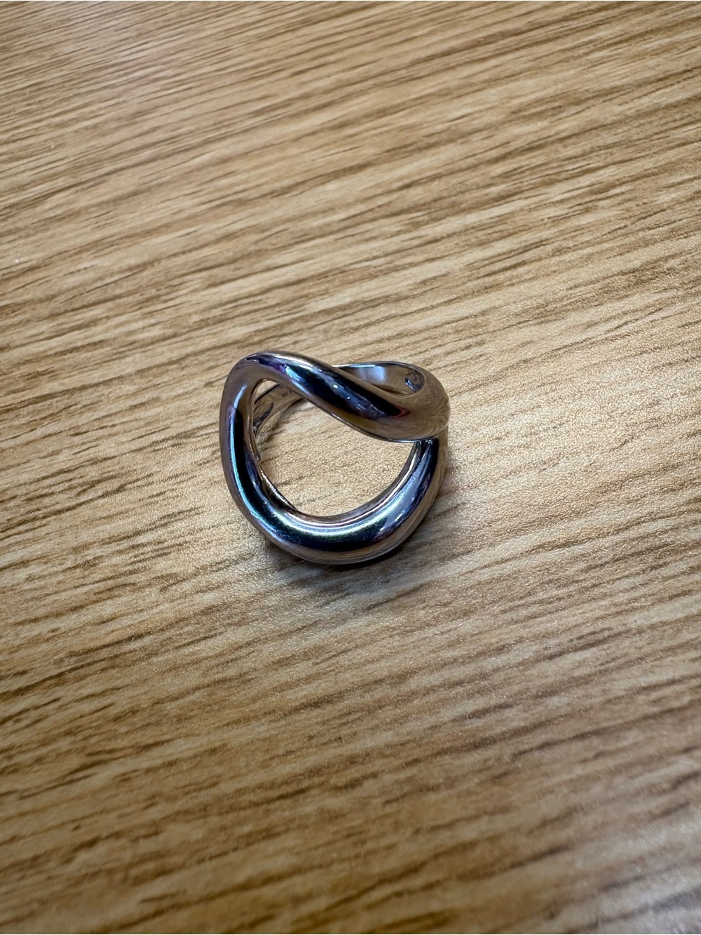 Sterling Forever Sleek Silver Twisted Band 925 Ring - Women's Fashion Jewelry